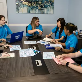 This is what planning with purpose looks like at Business Buddy. From quarterly campaigns to client content flows, our team gathers to map out the strategies that drive real results. Every voice at the table matters, and every piece of paper here represents more than ideas.