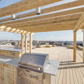 Rooftop Grilling Station