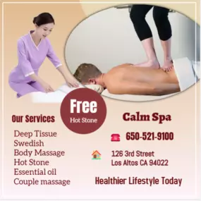 Well trained masseuses use feet in several way to knead the tissues on the patients back. 
The masseuse varies pressure of her/his feet by using props such as bars that help to control the process.