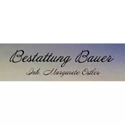 Logo von Bestattung Bauer Inh. Margarete Ostler