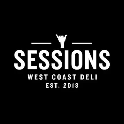 Logo de Sessions West Coast Deli