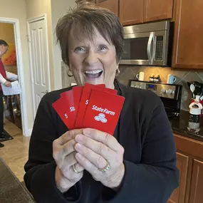 State Farm cards!