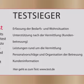 Pflege zu Hause Küffel - Testsieger Stiftung Warentest Ausgabe test 5/2017