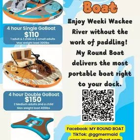 Bild von My Round Boat!- Goboat Sales/Rentals