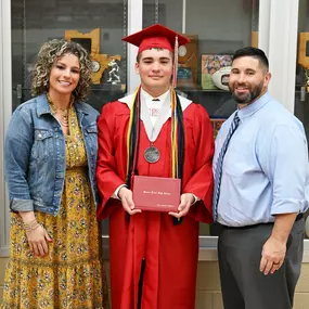 Congratulations to another 2025 graduate, Isaac! He is the son of Rick who is an account representative in our office.
