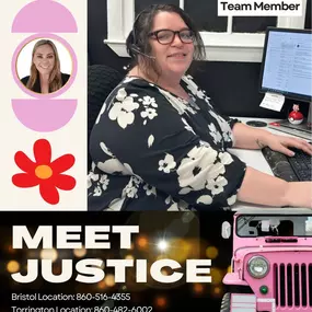 Whether you’re calling with a question, stopping by the office, or needing help with a quote, Justice is here to help with any of your insurance needs.