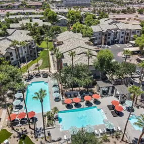 Apartment Complex with Pool