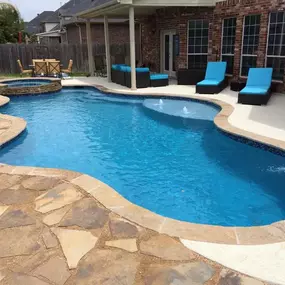 New Pool Construction, Cypress, Texas