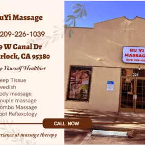 Our traditional full body massage in Turlock, CA 
includes a combination of different massage therapies like 
Swedish Massage, Deep Tissue, Sports Massage, Hot Oil Massage
at reasonable prices.