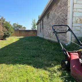 Residential Side-View Mowing Property