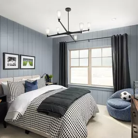 Spacious secondary bedrooms