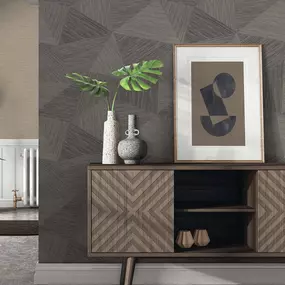 This striking feature wall showcases the difference a professional touch can make. At The Wallpaper Co, our experienced wallpaper installer ensures each pattern lines up flawlessly, bringing texture and sophistication into every corner. It’s a seamless blend of craftsmanship and style, designed to elevate your everyday space.