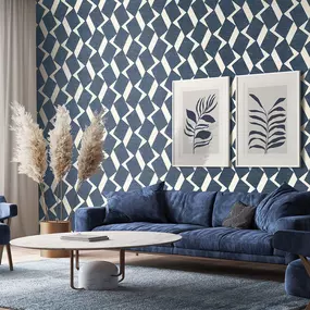 The Wallpaper Co. proves that great design starts with the walls. Just look at how this bold, graphic print energises the entire room. For those seeking designer wallpaper options in Phoenix that blend style with personality, this look delivers sophistication with a playful edge. It's modern, memorable, and made to impress.