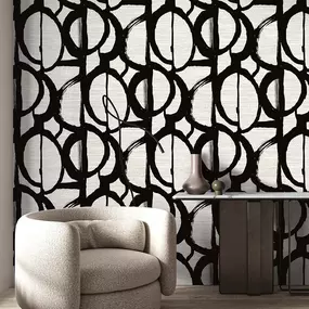 Bold, modern, and effortlessly chic, this look from The Wallpaper Co makes a striking statement that elevates any space. The dramatic black brushstroke design creates depth and energy, making it a must-have for those seeking designer wallpaper Arizona homeowners love. Perfect for anyone who appreciates standout wallcoverings, it’s the ideal way to bring contemporary edge and timeless style into your home.