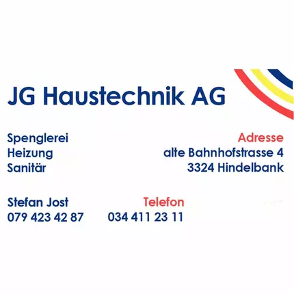 Logo van JG Haustechnik AG