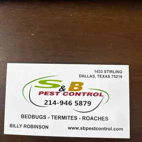 Bild von S&B PEST CONTROL INC.