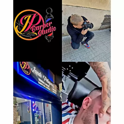 Logo von Lando Peluqueros. Barber Studio. Hombre & Mujer