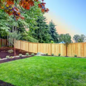 Wood fencing protects your loved ones and beautifies your landscaping.