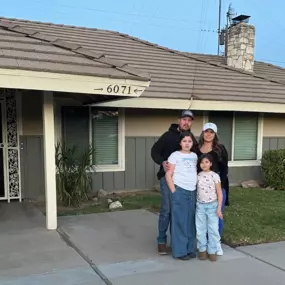 The Ramirez family move into their new home in Rialto