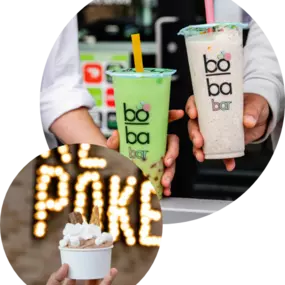 Boba Bar and Ice Cream at Poke Poke - Sushi Unrolled