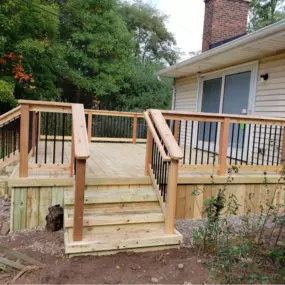 Wood Deck Installation