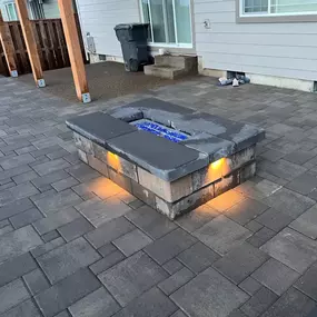 MRLM Construction LLC- Outdoor Fire Pit Installation