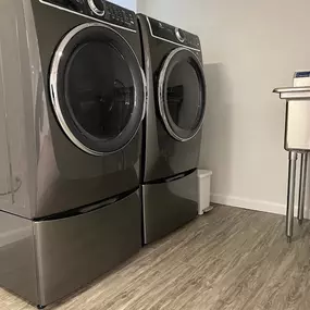 Washer and Dryer brought to you by Yudins Appliance Inc.