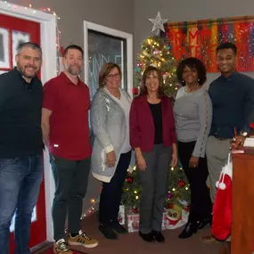 Happy Holidays from a few of us agents + State Farm team members!