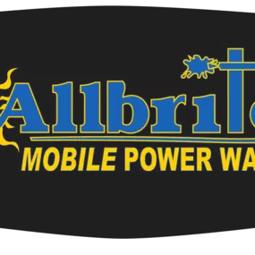 Power Wash Logo - Allbrite Mobile Power Washing