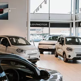 Evans Halshaw Leapmotor Hull Dealership Interior New Cars