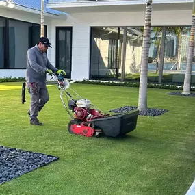 Yes, we cut any lawns including Golf Courses and Commercial properties.