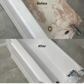 Bathtub refinishing in Kansas city Mo  Bathtub and tile restoration Before and after 4