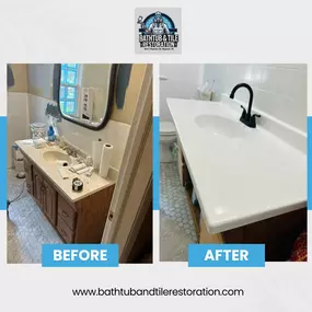 Vanity sink refinish Overland park KS
