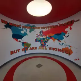 We did this wall graphic for Princeton High School recently. It promotes unity within their diverse student body. We love the message and we love the role we played in in helping to communicate it to their school. Do you need wall graphics? Visit our Facebook page to see how we've helped other businesses, organizations and schools in the area.