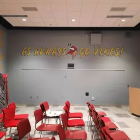 Princeton High School in Cincinnati is one of our favorite clients! This sign promotes one of the school's mottoes: 