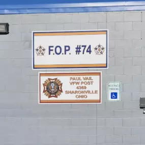 While we specialize in creating eye-catching business signs, we also create signs for community organizations. These are for the Fraternal Order of Police and the Paul Vail VFW Post, both are in Sharonville, Ohio. If you're looking for outdoor signs for your organization, we can help. Take a look at the examples on our Facebook page.