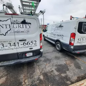 We recently helped out Integrity Heating and Air with two of their vehicles. Integrity is a HVAC business in Cincinnati. We applied vehicle decals to both vehicles. We also added window graphics over the rear windows of each van. We were able to make the most of the complex space on the sides of both vehicles. If you'd like to get your business name in front of other drivers, we can help. See samples of our work at our Facebook page.