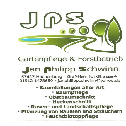 Logotyp från Jan Philipp Schwinn, Gartenpflege & Forstbetrieb
