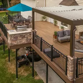 Louvered roof pergola contractors in new jersey