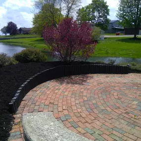 Working with fellow family-owned business, Kaufman Mulch in Millersburg, allows Steven to offer a wide selection and trusted quality. He guides homeowners and business owners to select the color and shred to best complement any building.