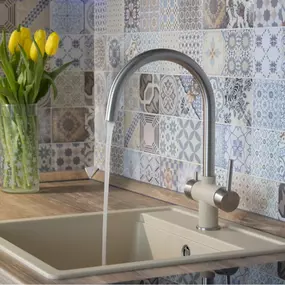 Sink and faucet installation by Novy Plumbing in Peoria