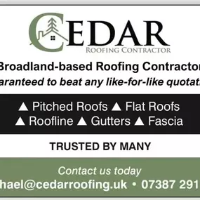 Bild von Cedar Roofing Contractors