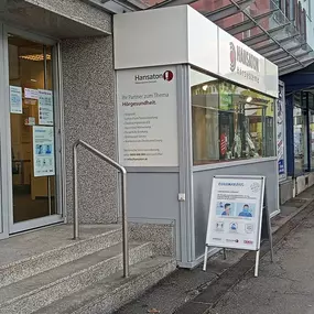 Hansaton Hörkompetenz-Zentrum Wiener Straße 40, Kapfenberg von links kommend