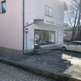 Hansaton Hörkompetenz-Zentrum Nonntaler Hauptstraße 63, Salzburg von links kommend