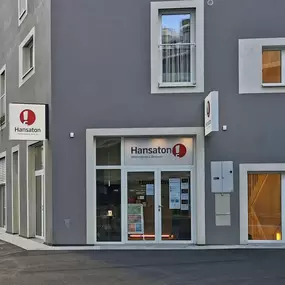 Hansaton Hörkompetenz-Zentrum Simone-de-Beauvoir-Platz 1/3, Wien Donaustadt Frontansicht