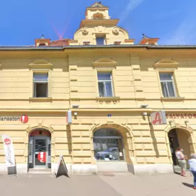 Hansaton Hörkompetenz-Zentrum Koloman-Wallisch-Platz  2, Bruck an der Mur Frontansicht