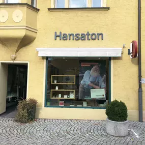 Hansaton Hörkompetenz-Zentrum Krippgasse 14, Hall in Tirol Frontansicht