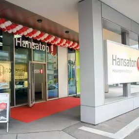 Hansaton Hörkompetenz-Zentrum Marxergasse 1B, Wien Landstraße von links kommend