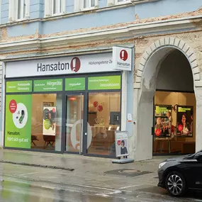 Hansaton Hörkompetenz-Zentrum Wiener Straße 12, Oberwart von rechts kommend