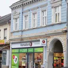 Hansaton Hörkompetenz-Zentrum Wiener Straße 12, Oberwart von rechts kommend